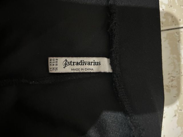 Pantalones campana negros