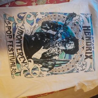 Camiseta Hendrix Monterey Pop Festival '67 - Talla