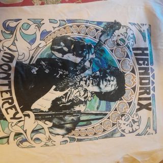 Camiseta Hendrix Monterey Pop Festival '67 - Talla