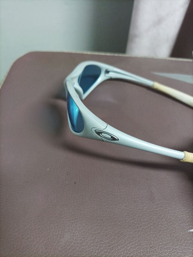 Gafas Oakley vintage azul plata