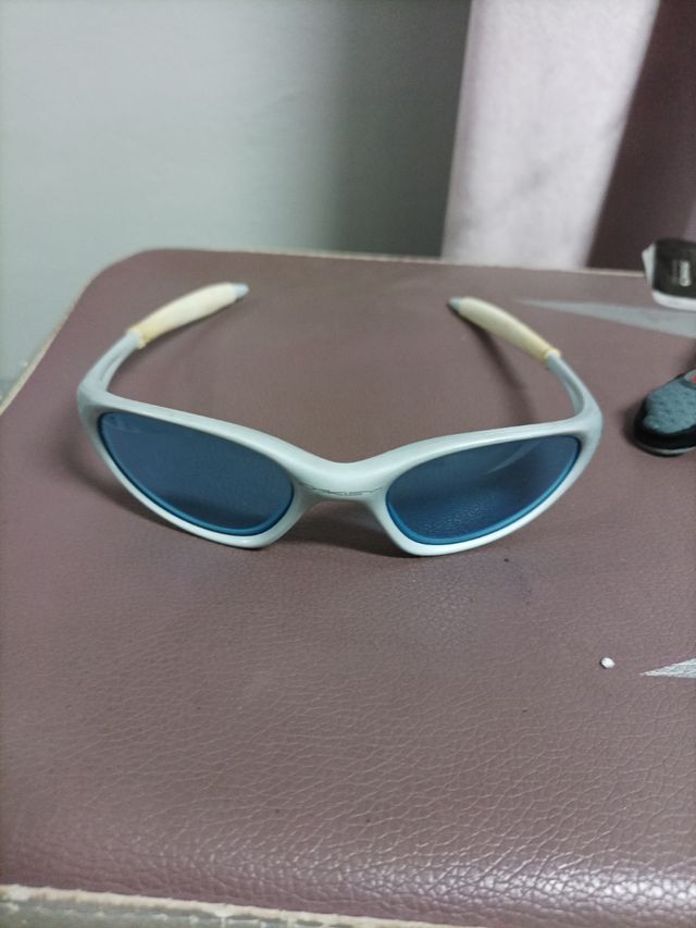 Gafas Oakley vintage azul plata