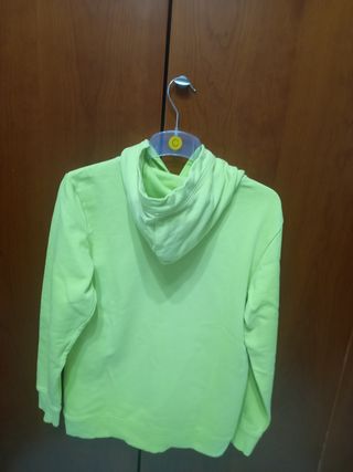 Felpa bambino misura 11/12  anni Verde Cyber VR G&