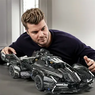 Coche carreras bloques: Súper deportivo