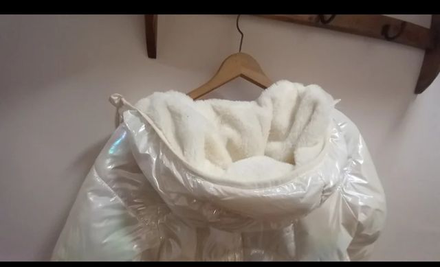 Plumífero blanco niña reversible SFERA 10-12