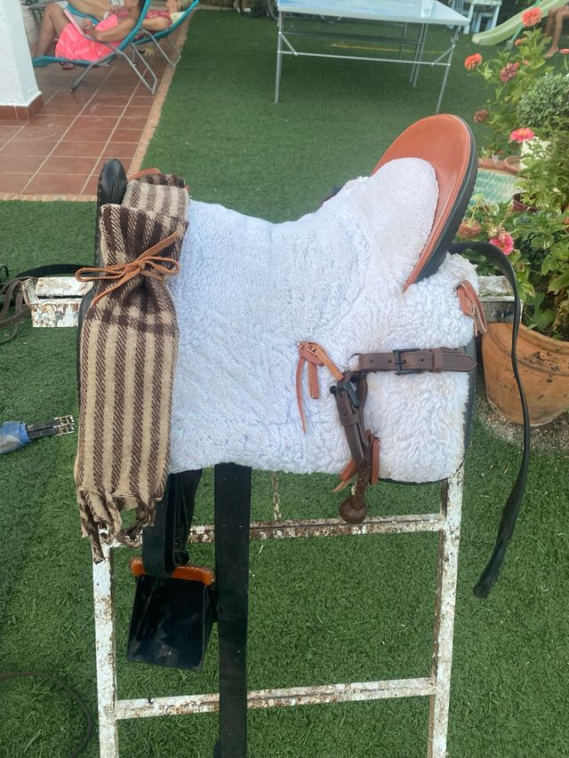 Silla vaquera pony 2x1