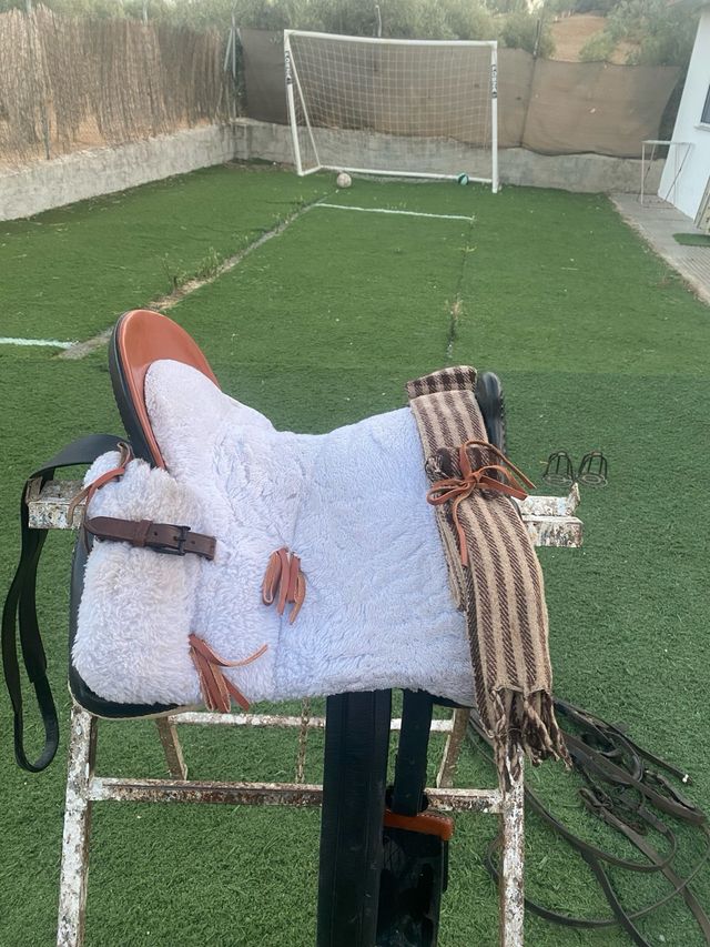 Silla vaquera pony 2x1