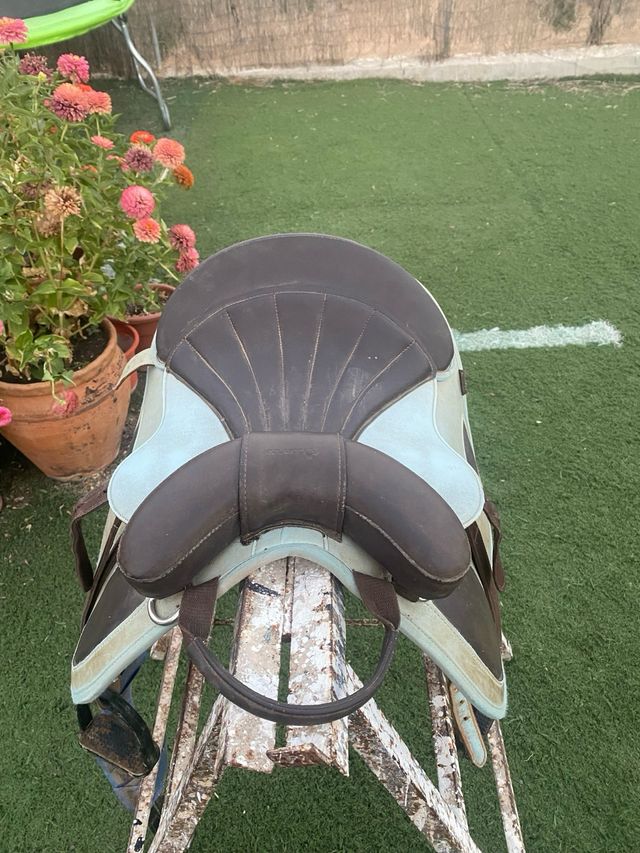 Silla vaquera pony 2x1