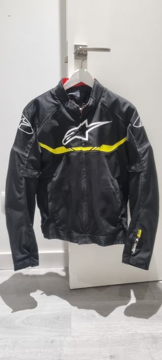 Chaqueta Alpinestars negra c/amarillo