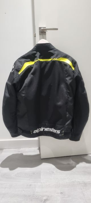 Chaqueta Alpinestars negra c/amarillo