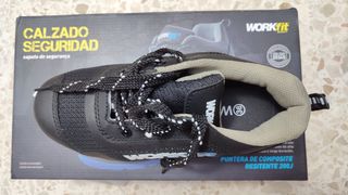 Zapatos seguridad WorkFit - negros