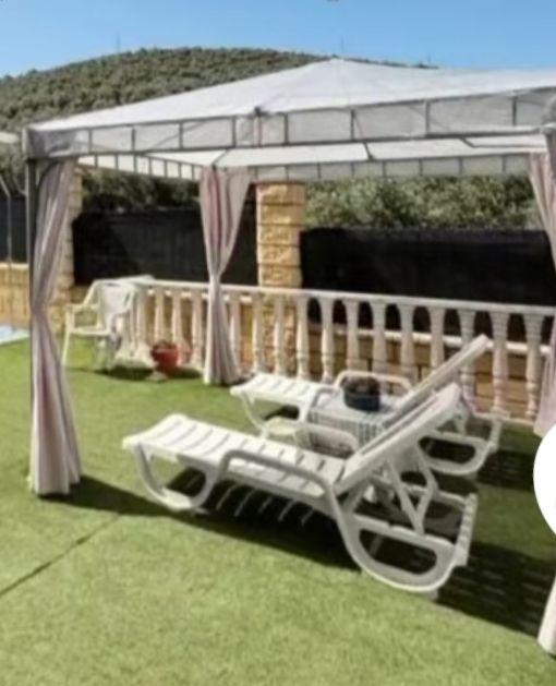 Carpa Bora Acero con Cortinas 3x4m