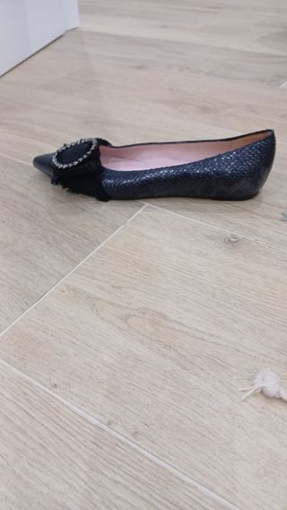 Francesitas negras elegantes