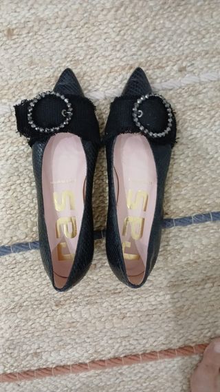 Francesitas negras elegantes