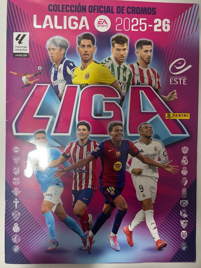 cambio cromos liga 25 26 y chicle SOLO EN MANO!!