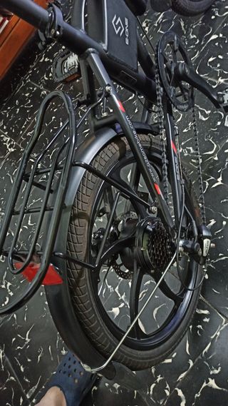 Samebike E-ONE 20" 48V: Bicicleta eléctrica plegab