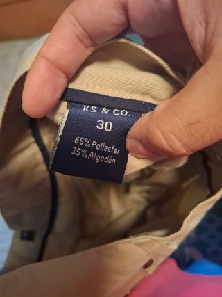 Pantalón Armani Collezioni NUEVO+chino beige (2x1)