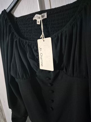 Blusa negra Charline M