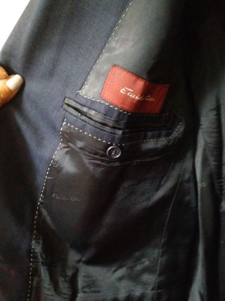 Americana Emidio Tucci azul - Talla L