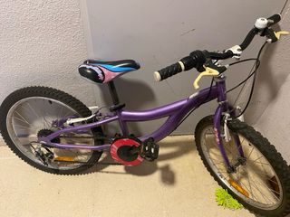 Bicicleta niña 20" morada