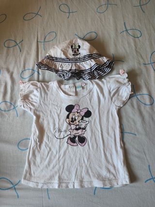 Conjunto Minnie Mouse niña