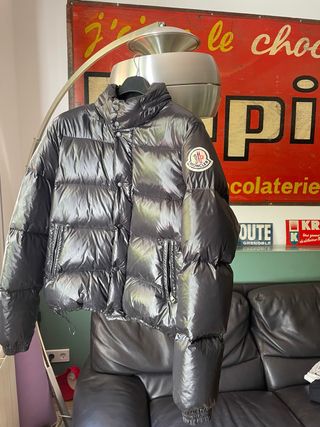 Chaqueta Moncler negra vintage