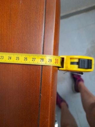 Mesa consola de madera 