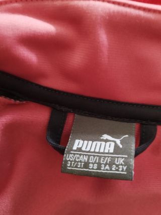 Tuta Puma bambina 3 anni