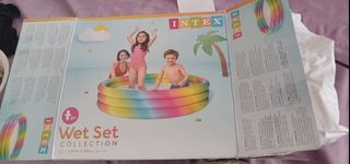 Piscina infantil INTEX arcoiris