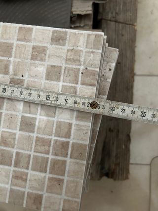 Piastrelle mosaico beige 