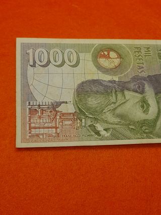 Billete 1000 Pesetas España 1992