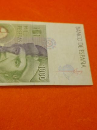 Billete 1000 Pesetas España 1992