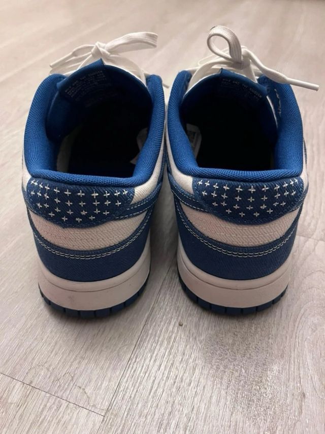 Nike Dunk Low Sashiko in blu industriale