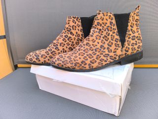 Botines leopardo mujer talla 41