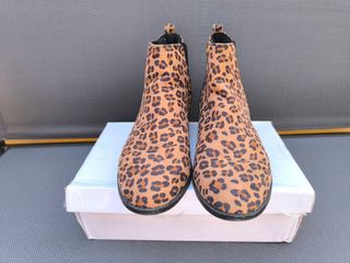 Botines leopardo mujer talla 41