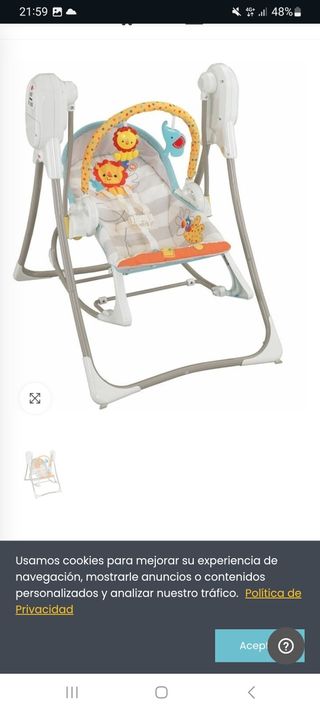 Hamaca mecedora Fisher Price