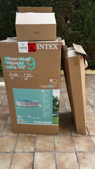 Piscina Intex 549x122cm