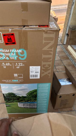 Piscina Intex 549x122cm