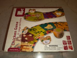 El juego del pollito: juego mesa infantil