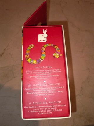 El juego del pollito: juego mesa infantil