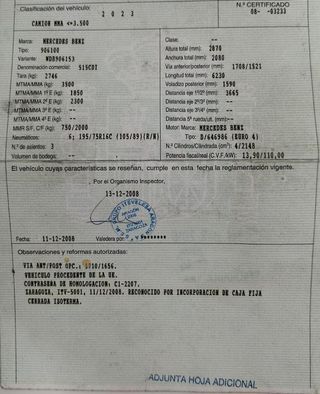 Mercedes Sprinter isotermo