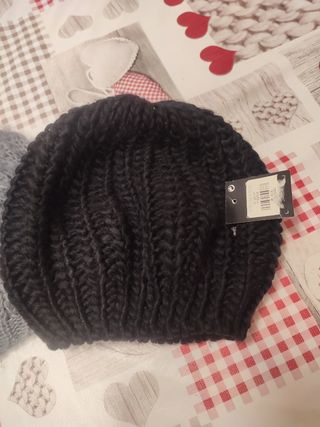 Gorros invierno Atmosphere - Negro y Gris