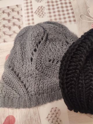 Gorros invierno Atmosphere - Negro y Gris