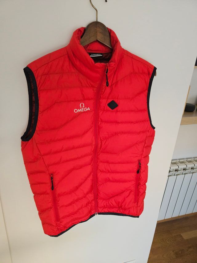 Chaleco J.Lindeberg Omega rojo
