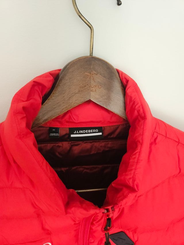 Chaleco J.Lindeberg Omega rojo