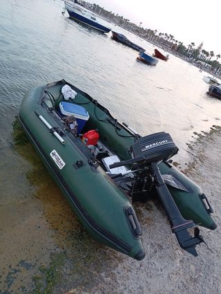 Zodiac neumática 
2 motores
