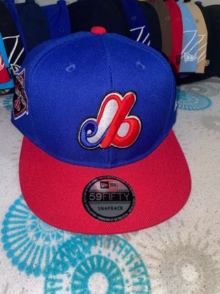 Gorra New Era MLB Expos Azul-Rojo