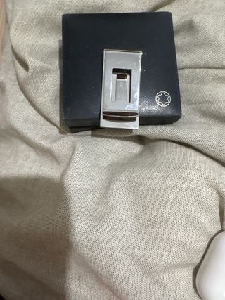 Pinza para billetes Montblanc - Negra y Plata