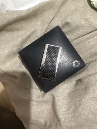 Pinza para billetes Montblanc - Negra y Plata