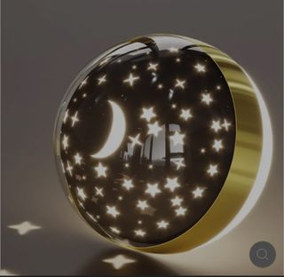 Lampada da parete stelle e astronauta