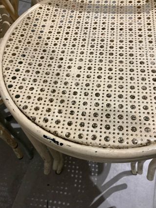 Sillas de bar vintage metal